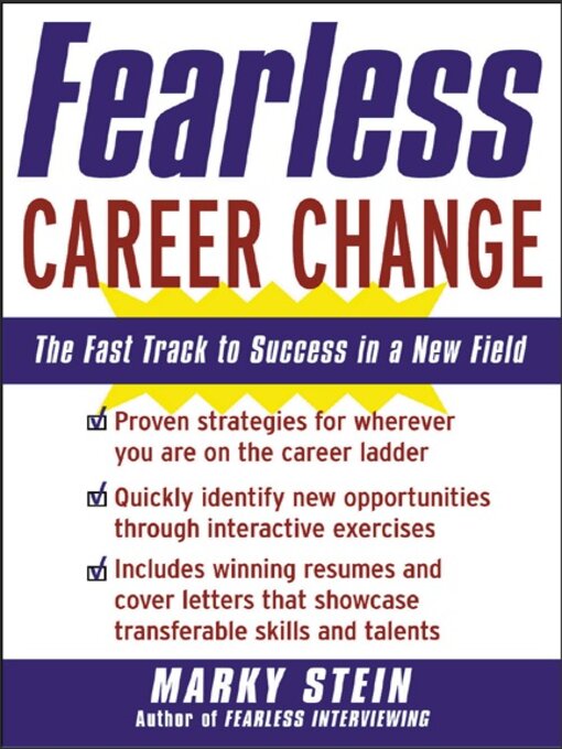 Title details for Fearless Career Change by Marky Stein - Wait list